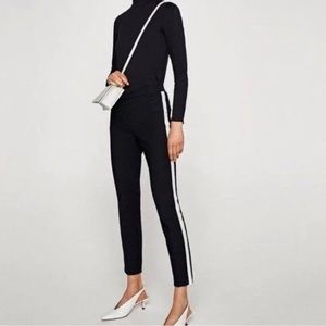 Zara Trafulac side stripe joggers. Size XS